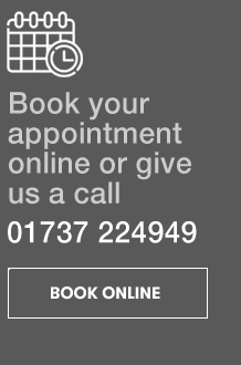 Book your hair appointment in Redhill or Reigate